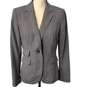 Banana Republic Gray Wool Blend Blazer Size 8